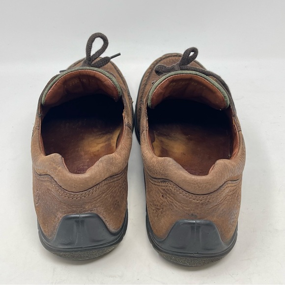 Ecco Fusion II Moc Toe Shoes Mens 10 EU 44 Brown Leather Lace Up Oxfords Casual main image 10